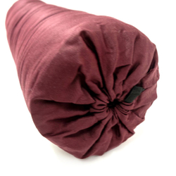 Болстер для йоги Айенгара шерстяной с хлопковым чехлом 75см Рамайога