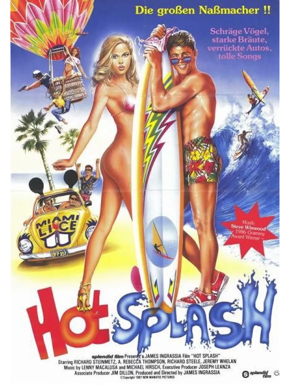 Горячие брызги (1988) (DVD-R)