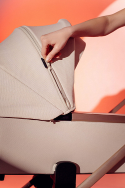 Детская коляска Peppy Monaco 2 в 1 Black (черный), рама черная матовая