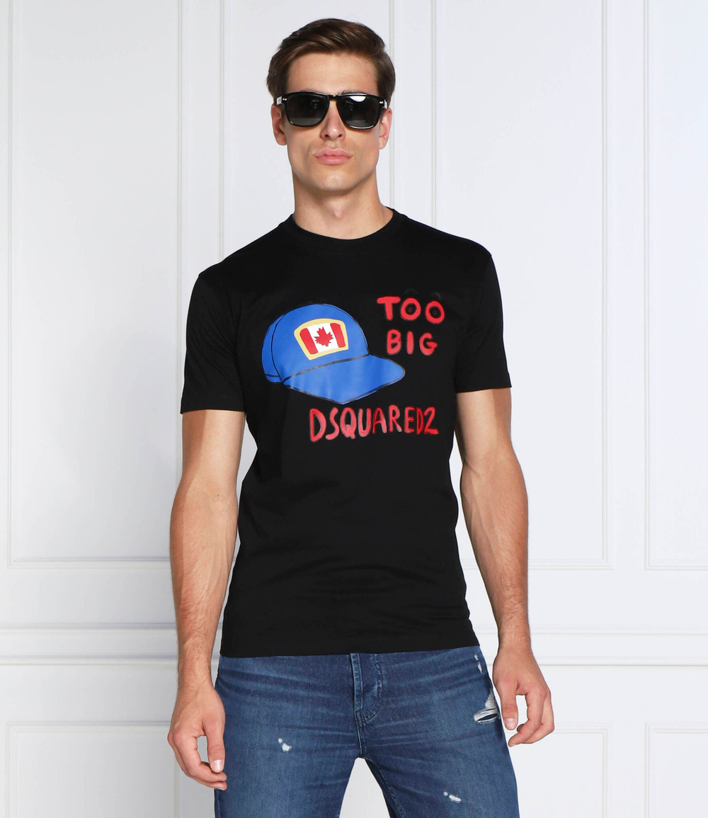 футболка bc 2 big cool t Dsquared2 - черный(S71GD1185 S23009)