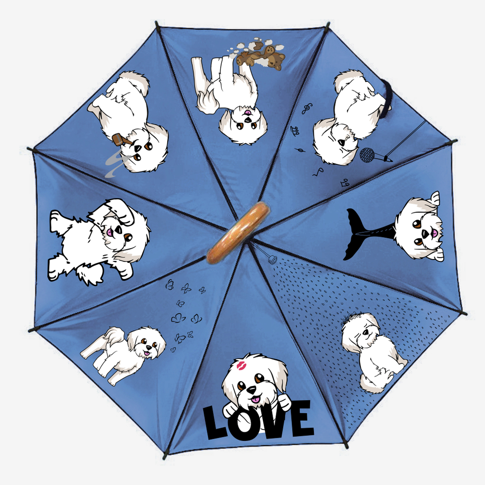 Зонт "Веселые Мальтезе"