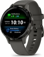 Умные часы Garmin Venu 3S 41 мм, серый (Pebble/Gray)