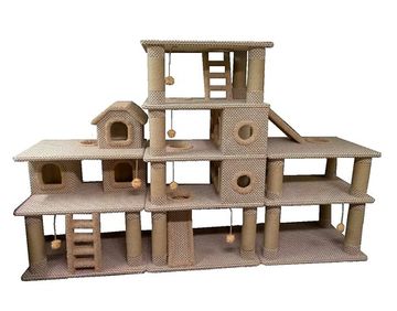 Комплекс для кошек К-305 ( 3 отдельных модуля)