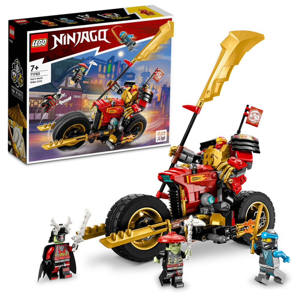 Конструктор LEGO Ninjago 71783 Робот-гонщик Эво Кая