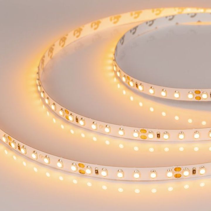 Светодиодная лента Arlight 9,6W/m 120LED/m 2835SMD желтый 5M RT-A120-8mm 24V Yellow 008780(2)