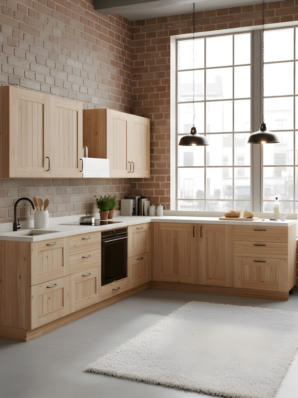 Модуль напольный Вестфалия, 15х50.8х84, для кухни, бутылочница, массив сосны, Dipriz