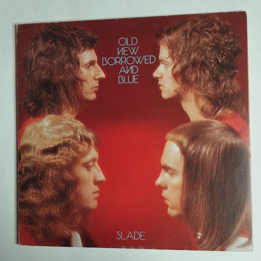 Винтажная виниловая пластинка LP Slade Old New Borrowed And Blue (UK 1974) My Town