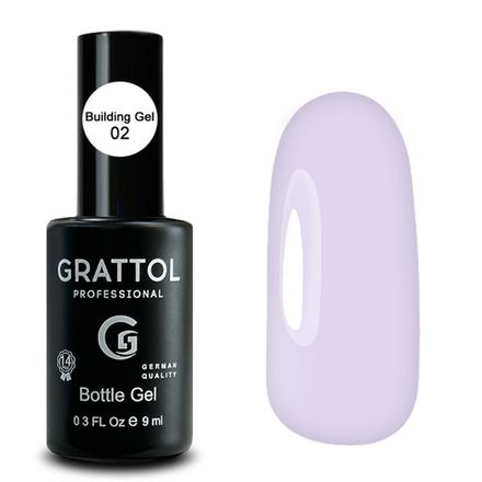 Grattol Bottle Gel - Гель во флаконе с кистью 02, 9мл