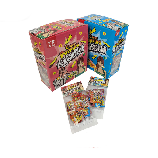 Шипучая конфета Ya You WOW! Pooing candy со вкусом фруктов, 10гр (Китай)