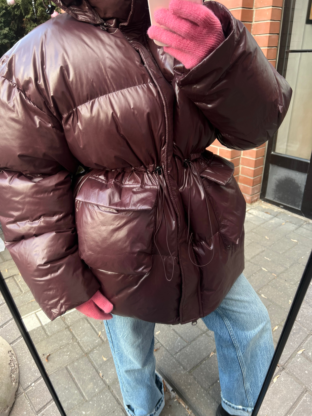 Пуховик Prime шоколадный