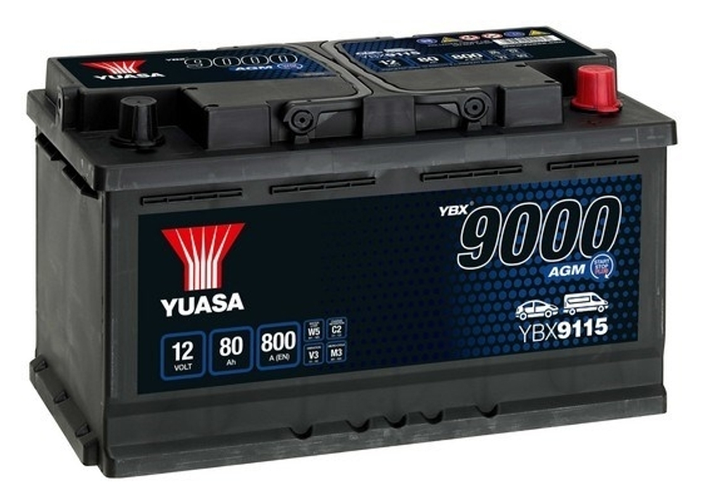 YUASA - YBX9115-YUA - Starter Battery