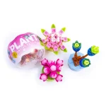 Игрушки 75 мм в капсулах конструкторы «Фантастические цветы» 12 шт