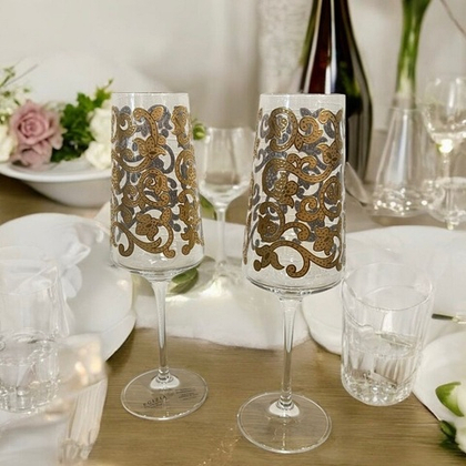 Набор из 2-х фужеров Самарканд для шампанского 4966438 Egizia