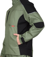 Костюм СИРИУС-ЦИТРИН светло-оливковый с черным