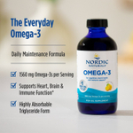 Nordic Naturals, омега-3, со вкусом лимона, 1560 мг, 237 мл (8 жидк. унций)