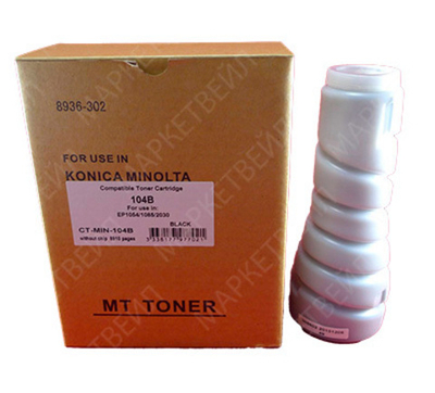 Тонер-картридж ELP, аналог Konica Minolta EP1054/1085/2030 type 104B (туба 270г)