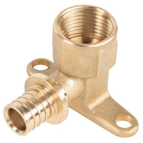 Угол Royal Thermo ritable аксиальный настен. (водорозетка) латунь 25х3/4