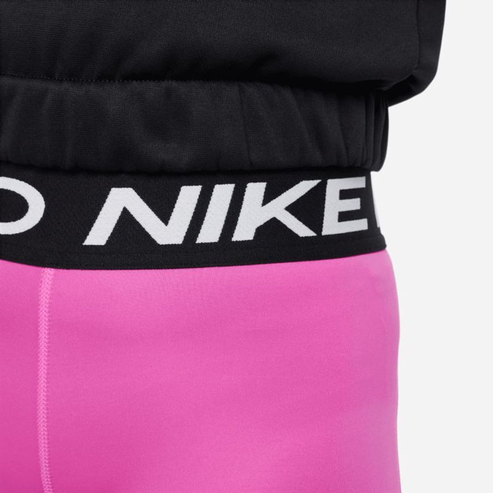 Штаны для девочки теннисные Nike Pro G Tight - active fuchsia/white