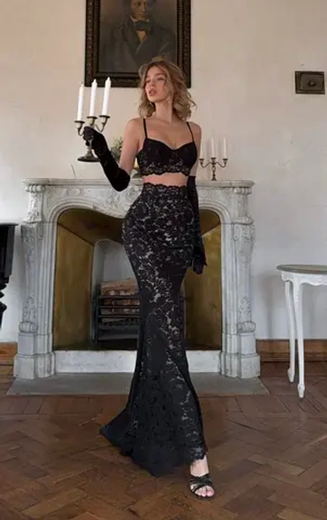 Трусики к юбке "Dantelle", Черный