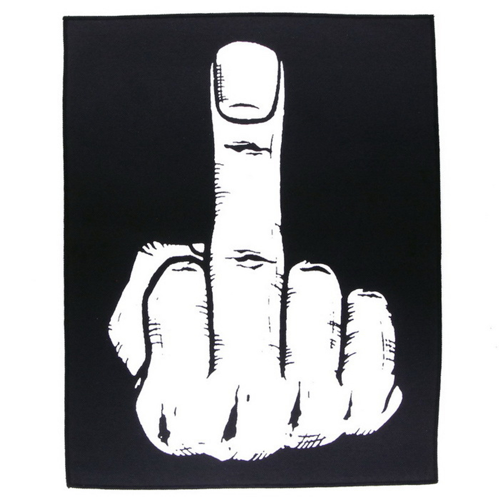 Нашивка спиновая Fuck (226)