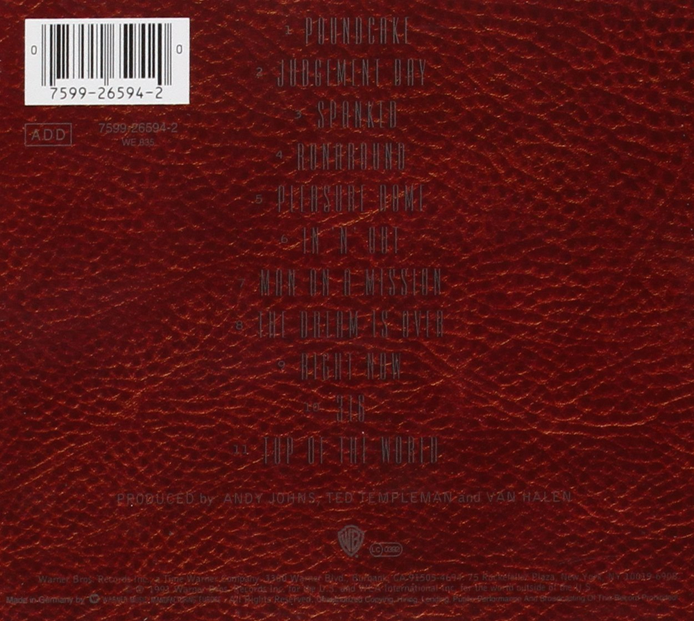 Van Halen / For Unlawful Carnal Knowledge (CD)