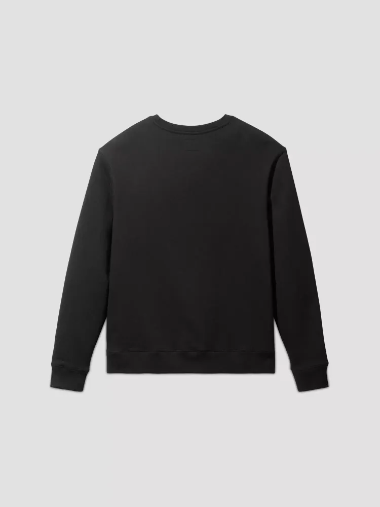 Свитшот Alpha Industries Essential Crewneck Черный