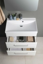Тумба с раковиной Aquanet Лукка 302396 60 белый
