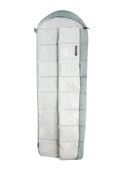 Спальный мешок Naturehike M300 с капюшоном,молния справа, серый (CNK2350WS023)