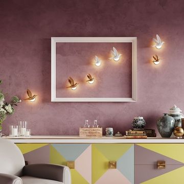 Настенный светодиодный светильник 4310/3WLA белый Colombella Odeon Light