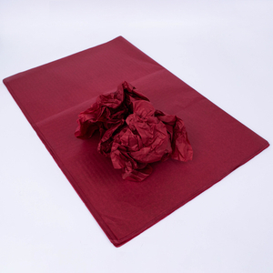 Бумага флористическая тишью Бордо