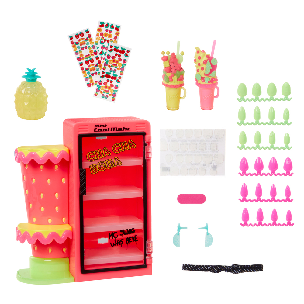 Кукла ЛОЛ Сюрпрайз ОМГ магазин сладких фруктовых ногтей 503842EUC | LOL Surprise OMG Sweet Nails Pinky Fruit Shop 5+