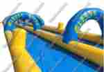Надувная прямая водная горка «Водопад эмоций», 50*4*5,5 м