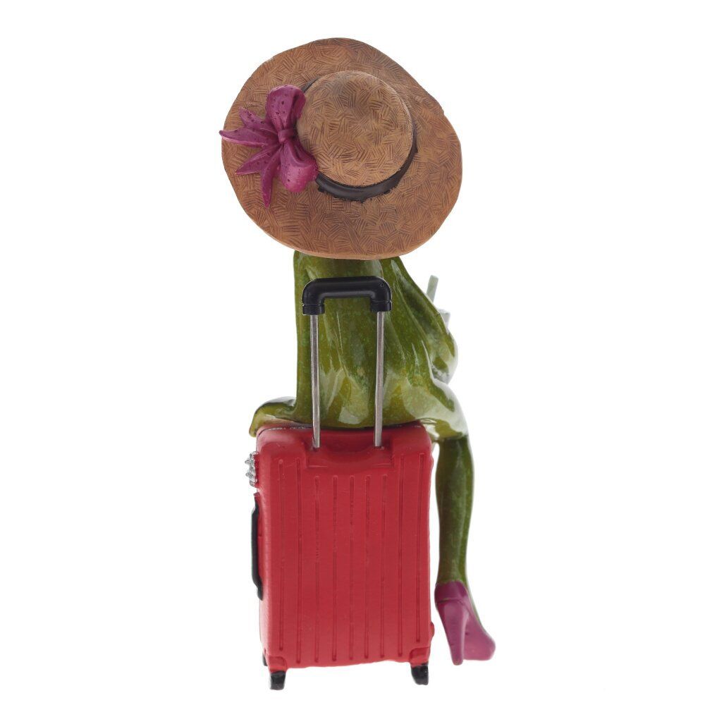 GAEM Фигурка декоративная "Лягушка", L6,5 W5,5 H17 см