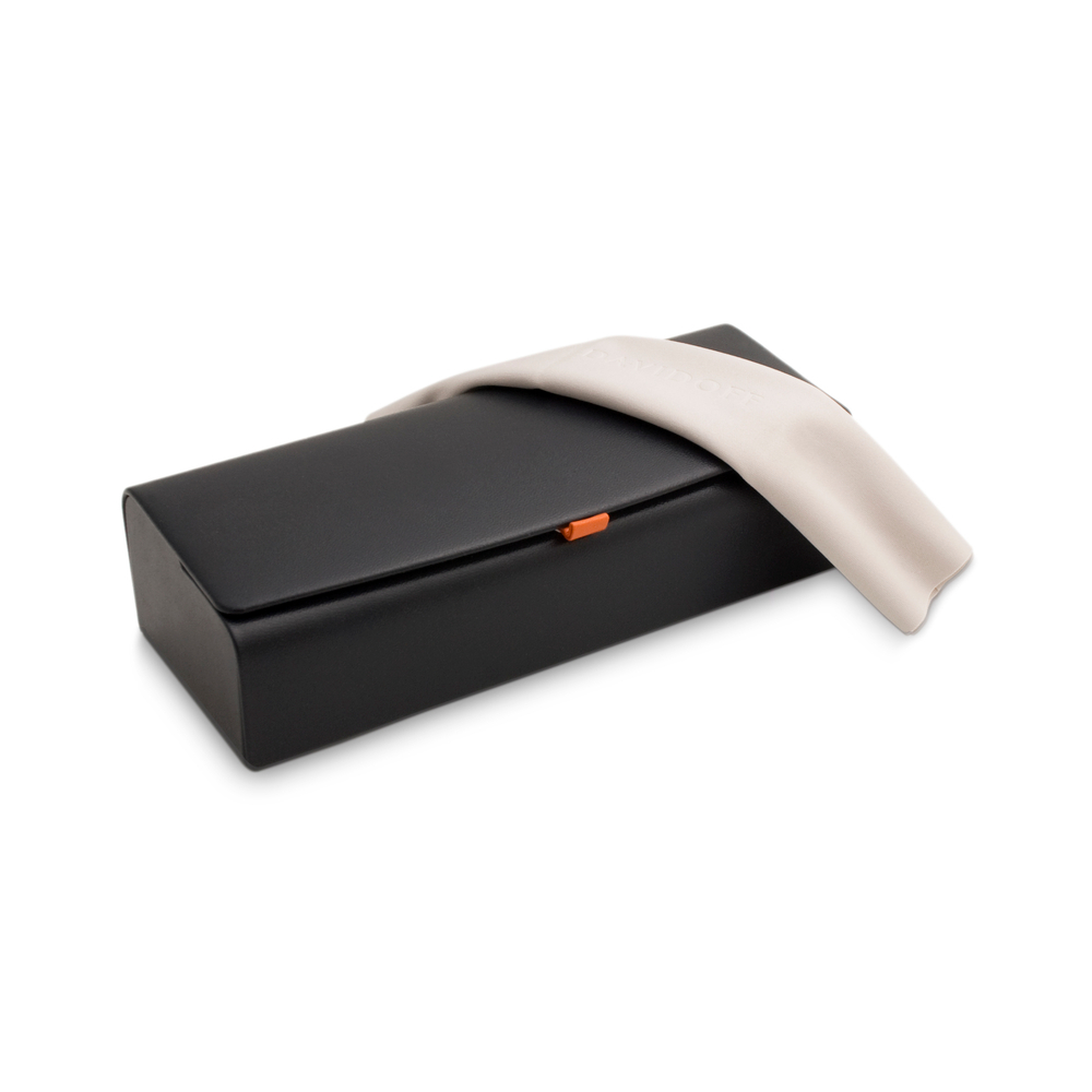 Оправа круглая Davidoff DAP 153-01 черная с серебром