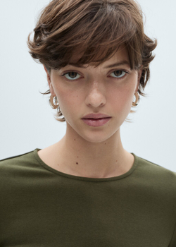 Миди-платье из трикотажа