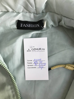 Куртка тонкая, визуально на 46 размер