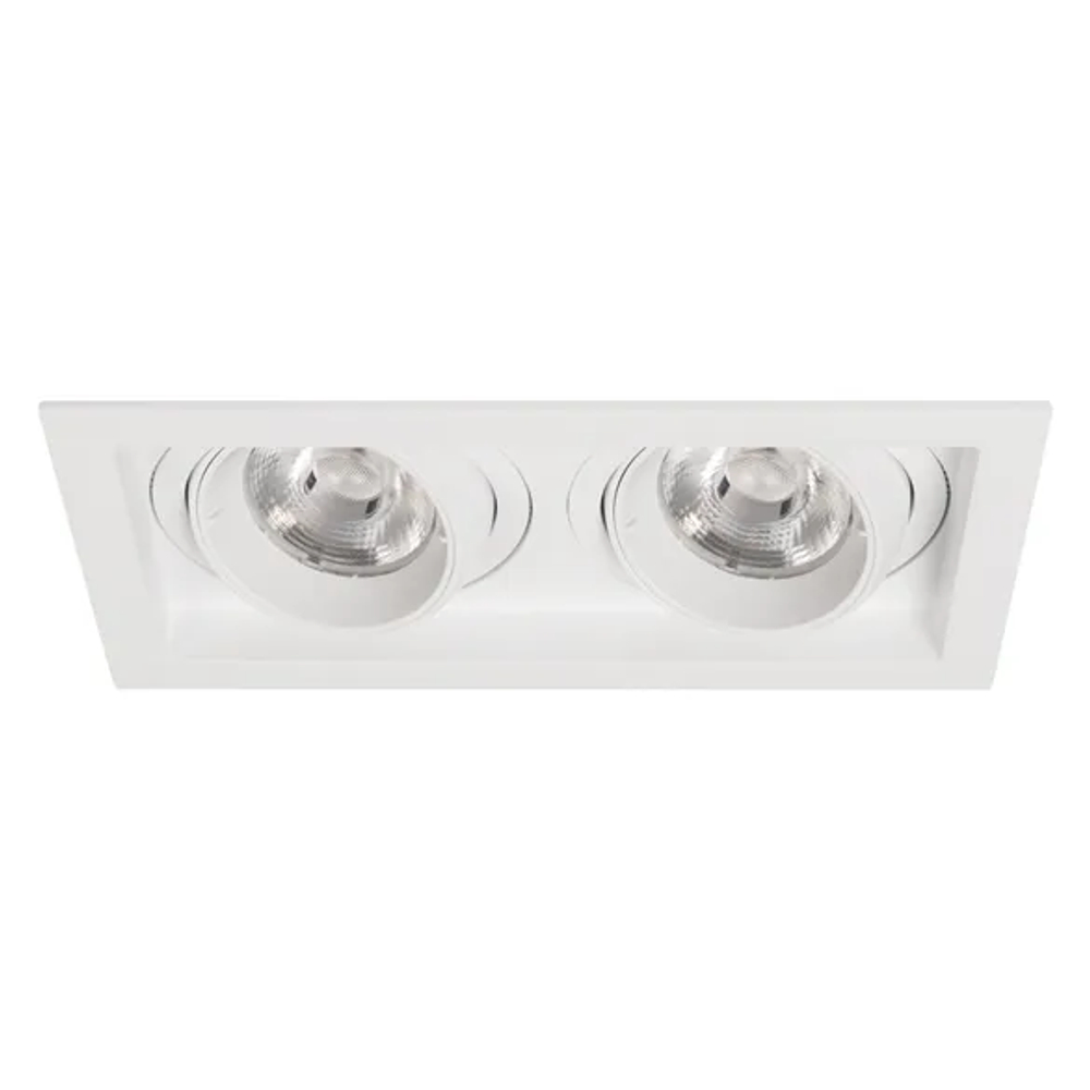 Светильник MS-VORTEX-BUILT-S210x117-2x20W Warm3000 (WH-WH, 40 deg, 230V) (Arlight, IP20 Металл, 5 лет) 057763