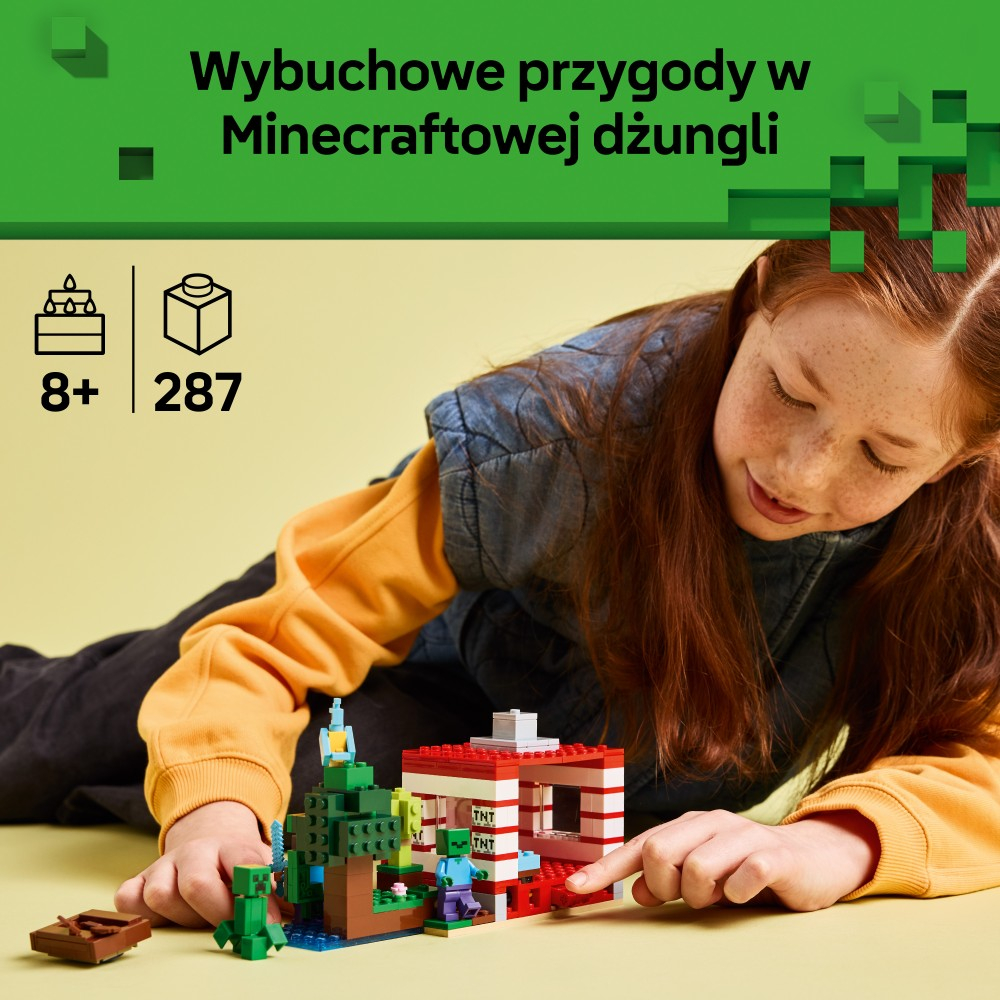 LEGO Minecraft - Дом TNT в джунглях 21275