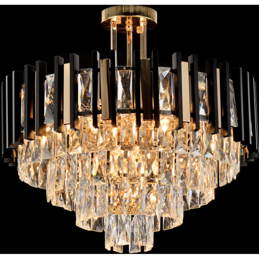 Люстра Rivoli Miranda 1040-308 8 х Е14 40 Вт хрусталь