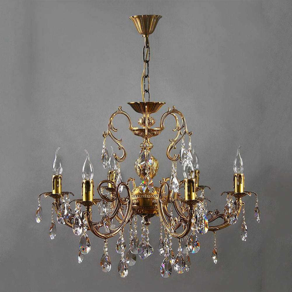 8888/6 AB Tear drop Люстра