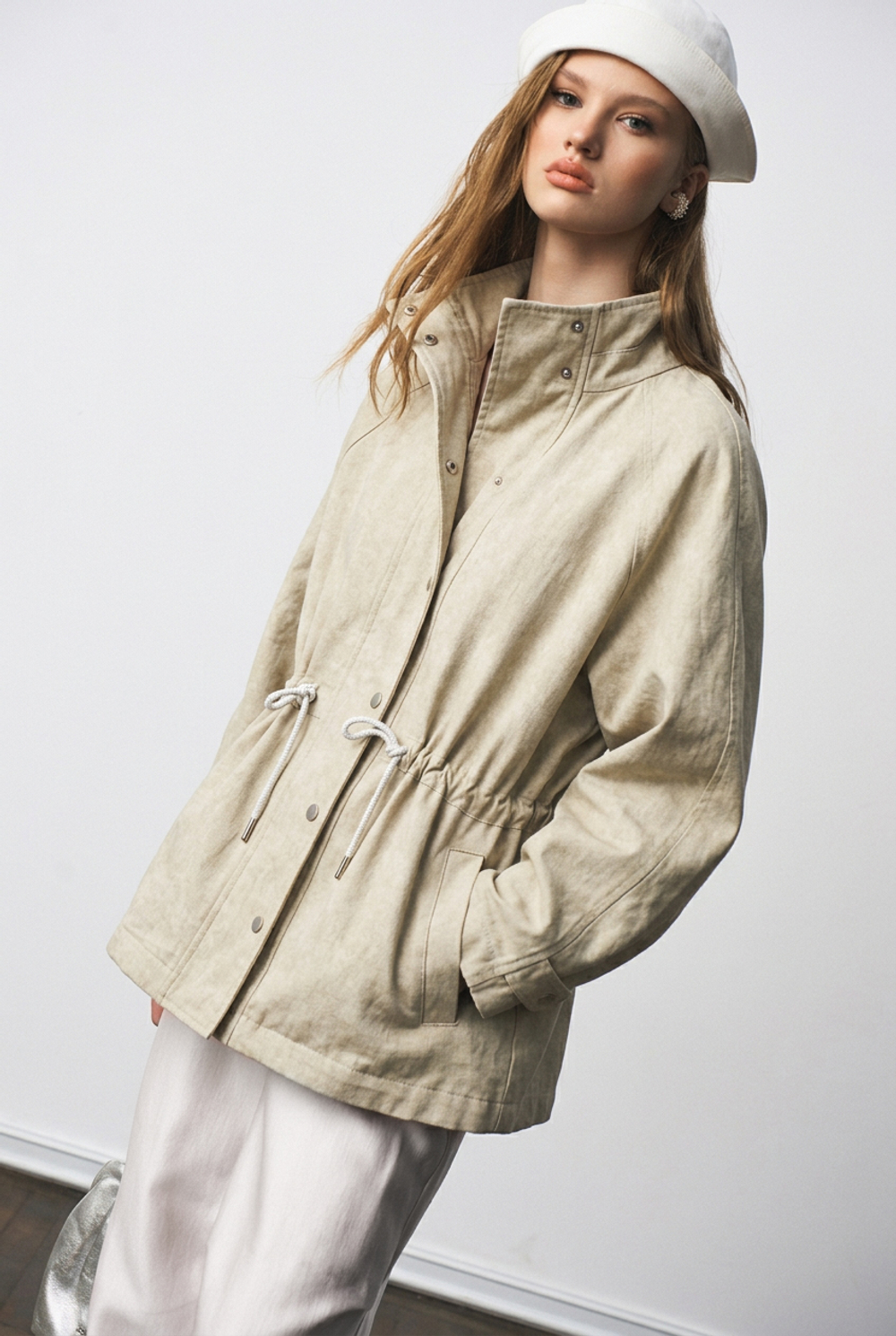 Жакет-парка 1311 песочный