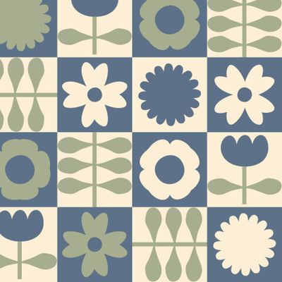 Геометрический минимализм, цветочный