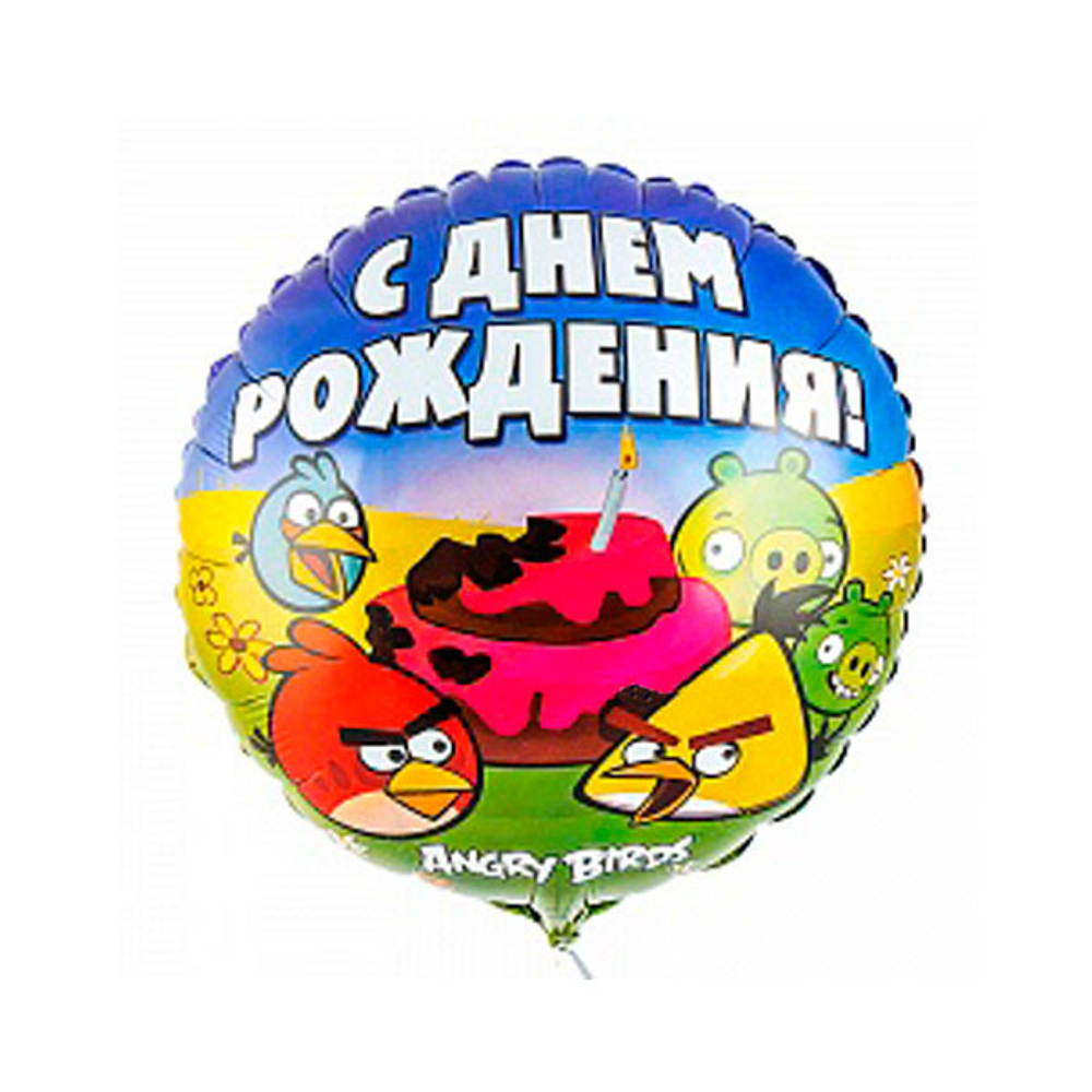 Ф 18" Круг СДР Angry Birds