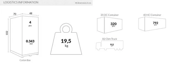 Стул Miss Bibi темно-серый/прозрачный