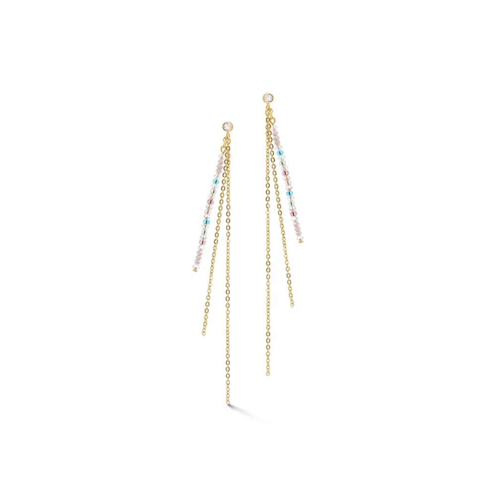Серьги Coeur de Lion Multicolor Pastell Romantic 5040/21-1558