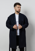 Шапан шерстяной OYU TOLQYN DARK BLUE