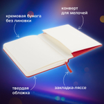 Блокнот-скетчбук А5 (130х210 мм) BRAUBERG ULTRA балакрон 80 г/м2 96 л. без линовки бордовый (2 штуки в упаковке)