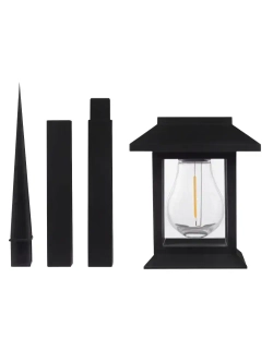 Фонарь уличный светильник на солнечной батарее садовый ЕВРОГАРАНТ 1штука 40см