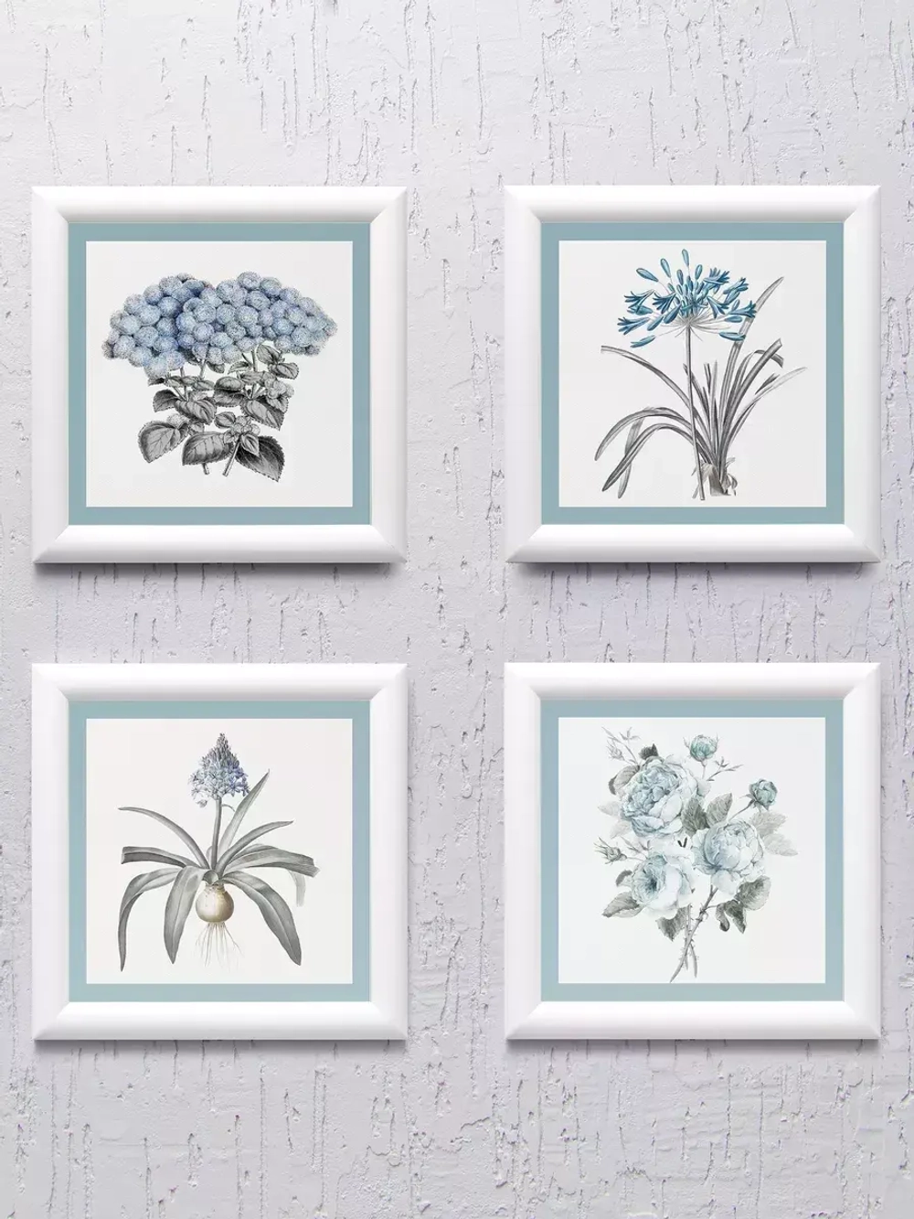 Картины на стену интерьерные набор 4 шт