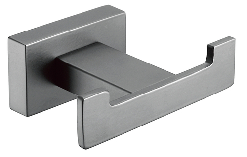 5002-G Крючок двойной для полотенец (ГРАФИТ) ViEiR  (50/1шт)